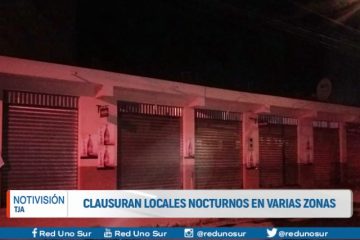 CLAUSURAN LOCALES NOCTURNOS EN VARIAS ZONAS