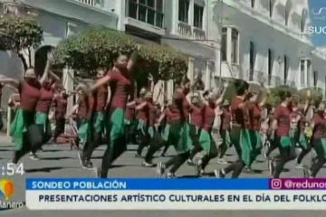 PRESENTACIONES ARTÍSTICAS CULTURALES EN EL DÍA DEL FOLKLORE