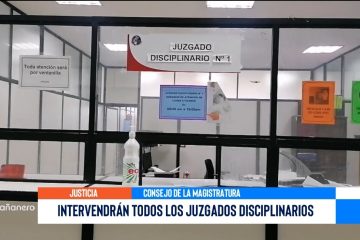 INTERVENDRÁN TODOS LOS JUZGADOS DISCIPLINARIOS