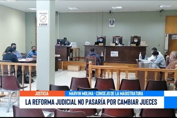 LA REFORMA JUDICIAL NO PASARÍA POR CAMBIAR JUECES