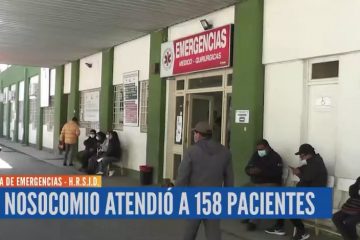 NOSOCOMIO ATENDIÓ A 158 PACIENTES