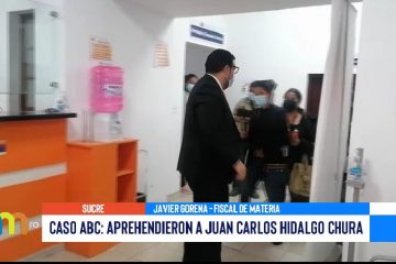 CASO ABC: APREHENDEN JUAN CARLOS HIDALGO CHURA