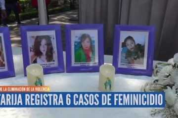 TARIJA REGISTRA 6 CASOS DE FEMINICIDIO