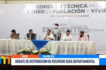DEBATE DE DISTRIBUCIÓN DE RECURSOS SERÁ DEPARTAMENTAL