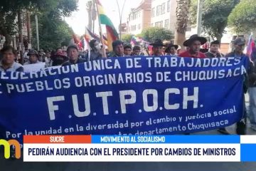 PEDIRÁN AUDIENCIAS CON EL PRESIDENTE POR CAMBIOS DE MINISTROS