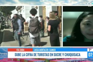 SUBE LA CIFRA DE TURISTA EN SUCRE Y CHUQUISACA